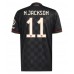 Bayern Munich Nicolas Jackson #11 Tredjedrakt 2025-26 Kortermet